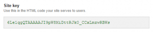 Site Key